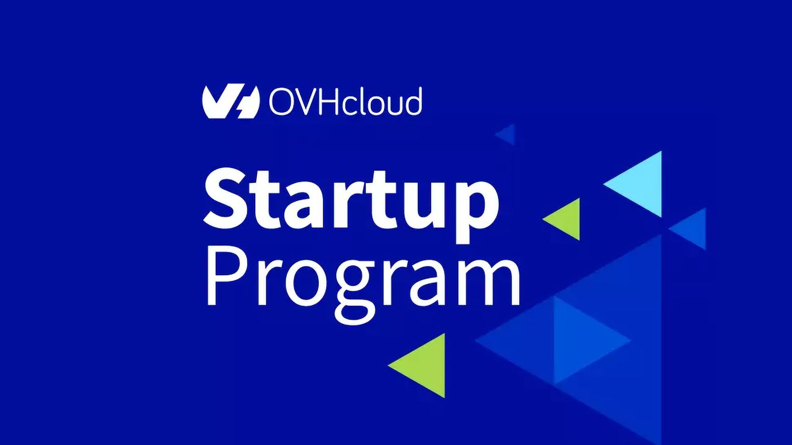 OVHcloud Startup Program logo.